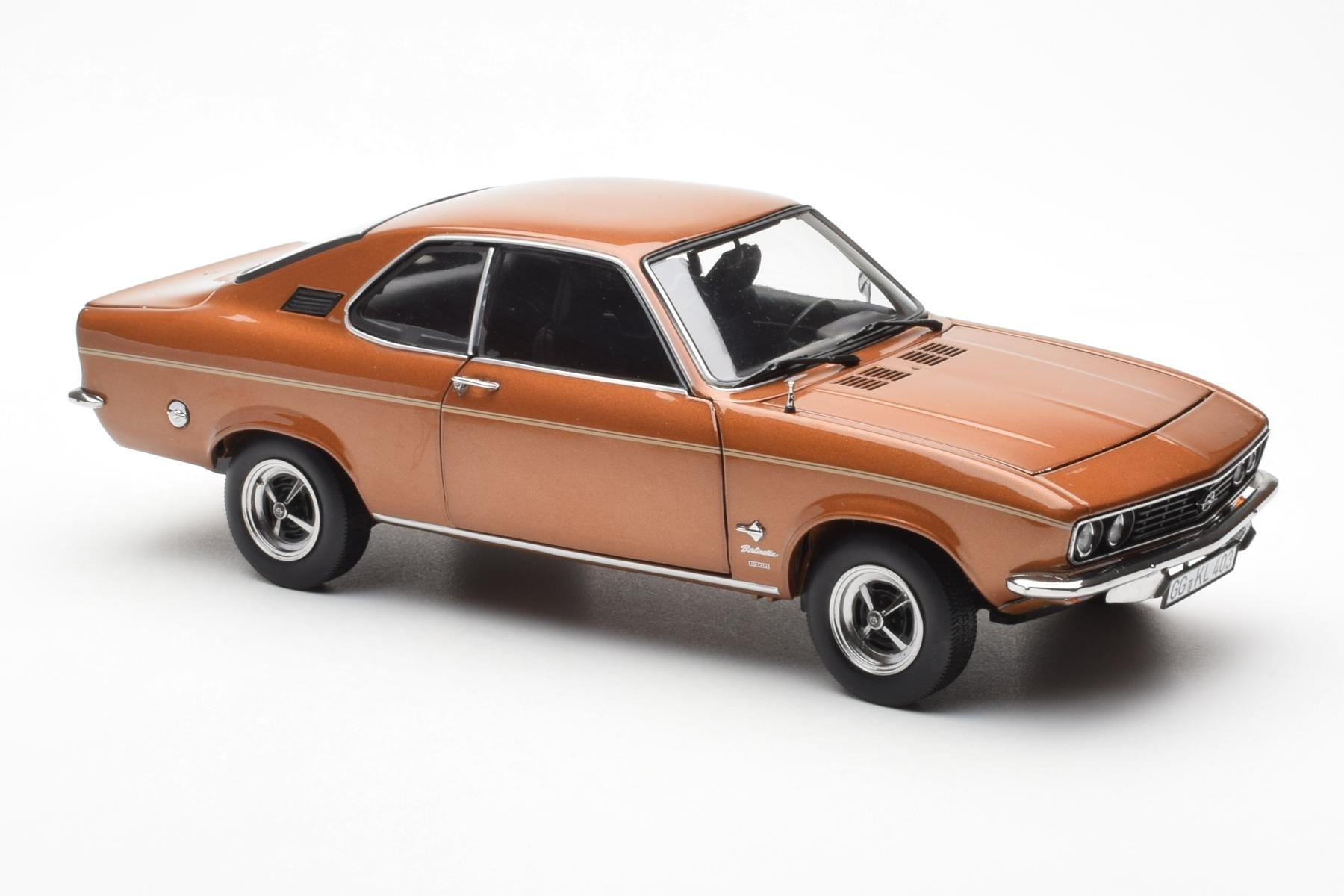 Opel Manta A Bronz Metalic Norev 1:18 183624 Metal - imaginea 6 din 8