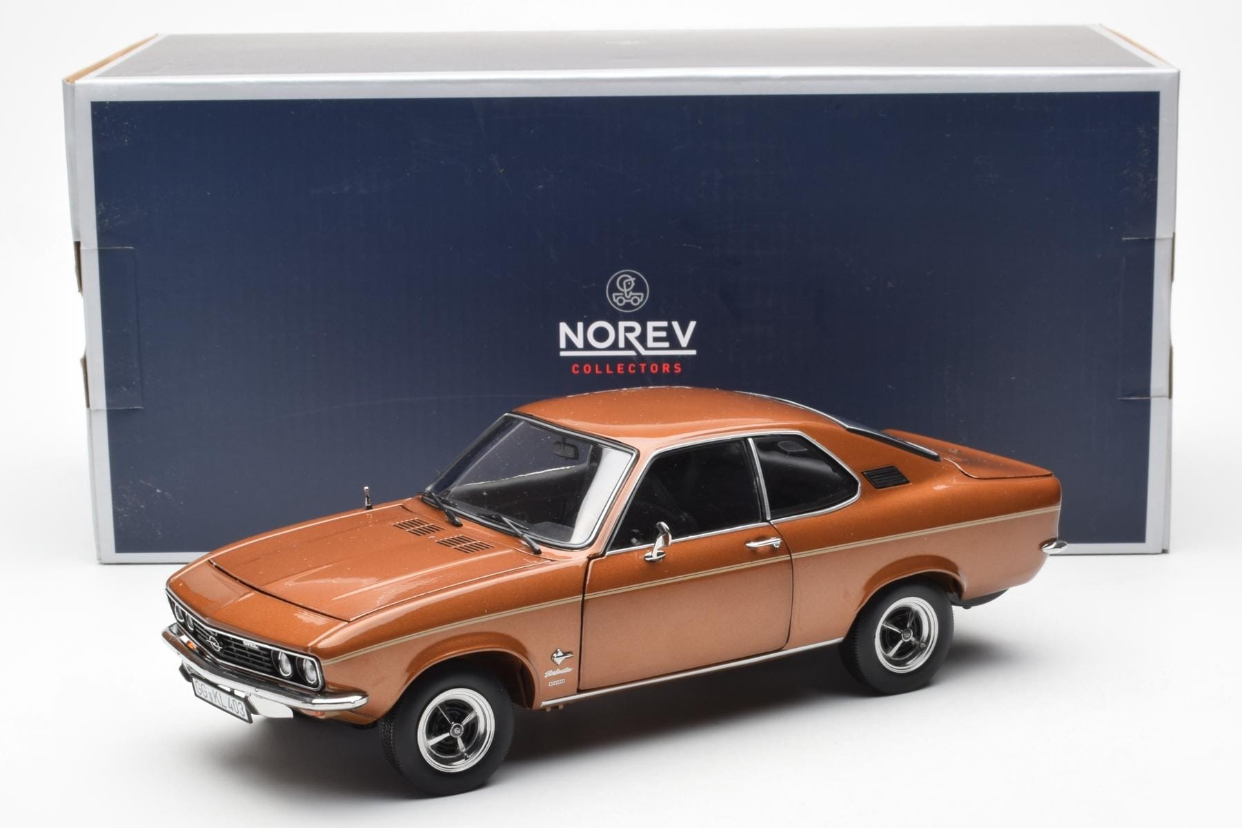 Opel Manta A Bronz Metalic Norev 1:18 183624 Metal - imaginea 8 din 8