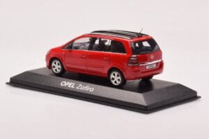 Opel Zafira B OPC Roșu Minichamps 1:43 400045300 Metal - imaginea 3 din 4