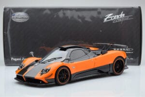 Pagani Zonda Cinque Portocaliu St Tropez Almost Real 1:18 850603001 Metal - imaginea 2 din 8