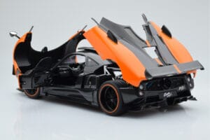 Pagani Zonda Cinque Portocaliu St Tropez Almost Real 1:18 850603001 Metal - imaginea 7 din 8