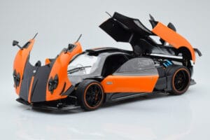 Pagani Zonda Cinque Portocaliu St Tropez Almost Real 1:18 850603001 Metal - imaginea 8 din 8