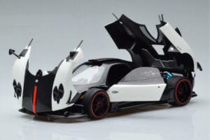 Pagani Zonda Cinque Alb Benny Almost Real 1:18 850601001 Metal - imaginea 2 din 12