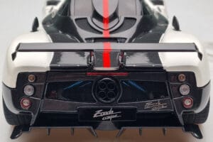 Pagani Zonda Cinque Alb Benny Almost Real 1:18 850601001 Metal - imaginea 11 din 12
