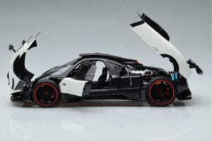 Pagani Zonda Cinque Alb Benny Almost Real 1:18 850601001 Metal - imaginea 4 din 12