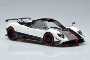 Pagani Zonda Cinque Alb Benny Almost Real 1:18 850601001 Metal - imaginea 6 din 12
