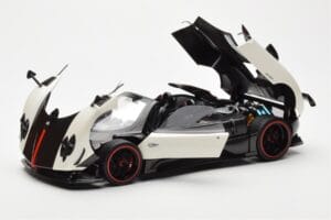 Pagani Zonda Cinque Roadster Alb Benny Almost Real 1:18 850611001 Metal - imaginea 2 din 8