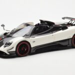Pagani Zonda Cinque Roadster Alb Benny Almost Real 1:18