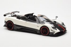 Pagani Zonda Cinque Roadster Alb Benny Almost Real 1:18 850611001 Metal - imaginea 6 din 8