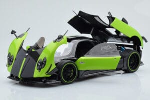 Pagani Zonda Cinque Verde Firenze Almost Real 1:18 850602001 Metal - imaginea 2 din 15
