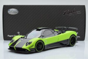 Pagani Zonda Cinque Verde Firenze Almost Real 1:18 850602001 Metal - imaginea 15 din 15
