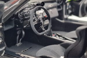 Pagani Zonda Cinque Verde Firenze Almost Real 1:18 850602001 Metal - imaginea 9 din 15
