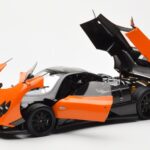 Pagani Zonda F Portocaliu St Tropez Almost Real 1:18 - image 2 of 8