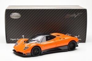 Pagani Zonda F Portocaliu St Tropez Almost Real 1:18 850409001 Metal - imaginea 8 din 8