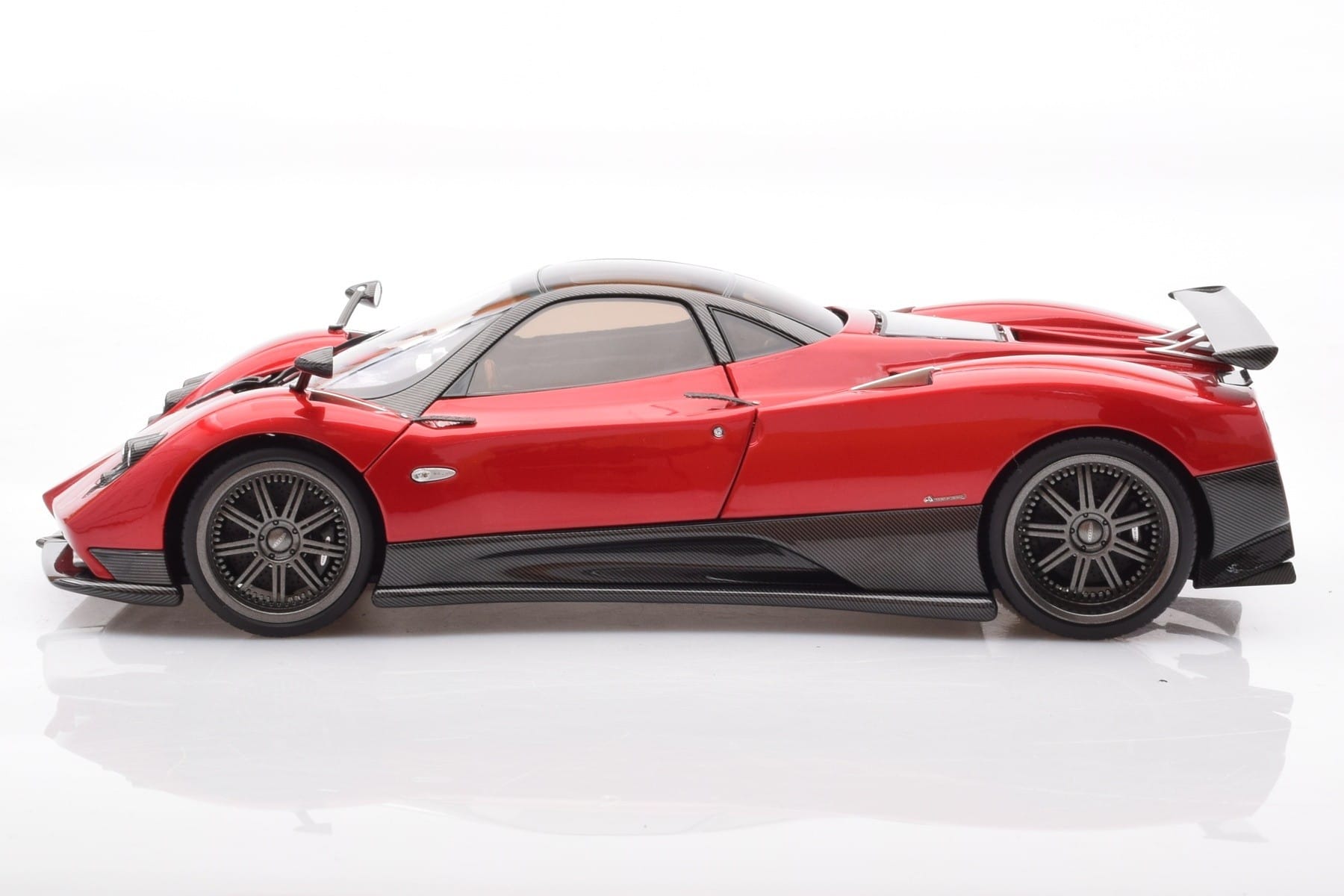 Pagani Zonda F Roșu Monza Almost Real 1:18 850406001 Metal - imaginea 4 din 8
