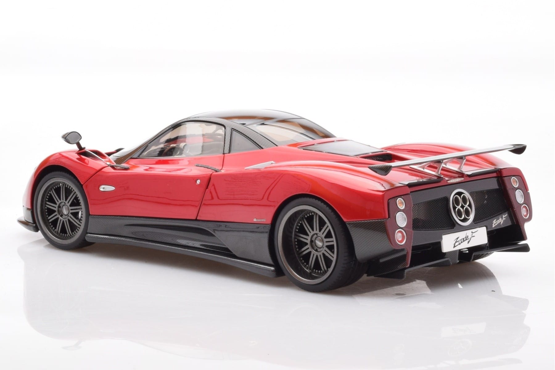 Pagani Zonda F Roșu Monza Almost Real 1:18 850406001 Metal - imaginea 7 din 8