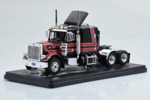 Peterbilt 359 Negru Roșu IXO 1:43