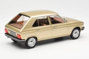 Peugeot 104 GR Bej Metalizat Norev 1:18 184904 Metal - imaginea 2 din 6