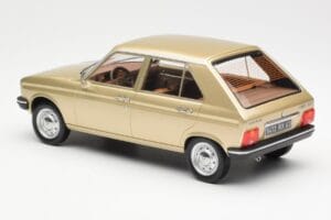 Peugeot 104 GR Bej Metalizat Norev 1:18 184904 Metal - imaginea 5 din 6