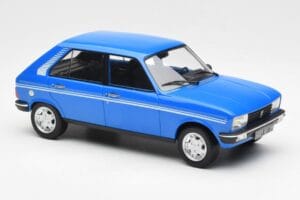 Peugeot 104 S Ibis Albastru Norev 1:18 184903 Metal - imaginea 4 din 6