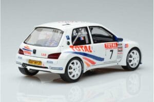 Peugeot 106 Maxi Rally D'Antibes 2000 Otto 1:18 OT947 Rășină - imaginea 2 din 6
