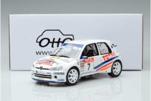 Peugeot 106 Maxi Rally D'Antibes 2000 Otto 1:18 OT947 Rășină - imaginea 6 din 6