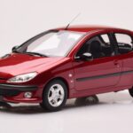 Peugeot 206 S16 Roșu Otto 1:18