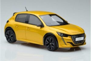 Peugeot 208 GT Line Galben Otto 1:18 OT930 Rășină - imaginea 4 din 6