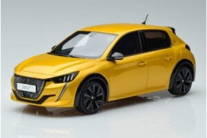Peugeot 208 GT Line Galben Otto 1:18 OT930 Rășină
