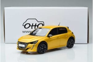 Peugeot 208 GT Line Galben Otto 1:18 OT930 Rășină - imaginea 6 din 6