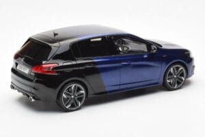 Peugeot 308 GTI Magnetic Albastru Negru Otto 1:18 OT922 Rășină - imaginea 2 din 6