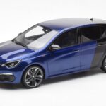 Peugeot 308 GTI Magnetic Albastru Negru Otto 1:18 OT922