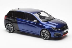 Peugeot 308 GTI Magnetic Albastru Negru Otto 1:18 OT922 Rășină - imaginea 4 din 6