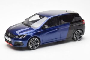 Peugeot 308 GTI Magnetic Albastru Negru Otto 1:18 OT922