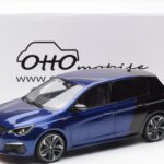 Peugeot 308 GTI Magnetic Albastru Negru Otto 1:18 OT922 - image 6 of 6