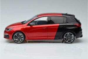 Peugeot 308 T9 GTI Roșu Otto 1:18 OT368 Rășină - imaginea 3 din 6