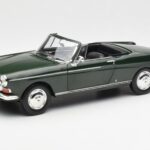 Peugeot 404 Cabriolet Antique Green Ediție Limitată Norev 1:18 184829