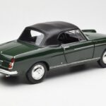 Peugeot 404 Cabriolet Antique Green Ediție Limitată Norev 1:18 184829 - image 3 of 8