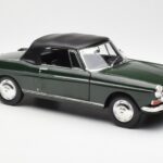 Peugeot 404 Cabriolet Antique Green Ediție Limitată Norev 1:18 184829 - image 6 of 8