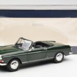 Peugeot 404 Cabriolet Antique Green Ediție Limitată Norev 1:18 184829 - image 8 of 8