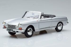 Peugeot 404 Cabriolet Argintiu Norev 1:18