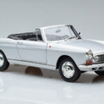 Peugeot 404 Cabriolet Argintiu Norev 1:18 - image 6 of 8