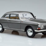 Peugeot 404 Coupe Graphite Gri Norev 1:18 - image 5 of 7