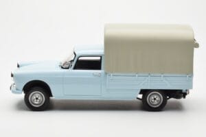 Peugeot 404 Pickup Bache Albastru Pastel Otto 1:18 OT1036 Rășină - imaginea 3 din 6