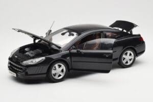 Peugeot 407 Coupé Negru Norev 1:18 184752 Metal - imaginea 2 din 8