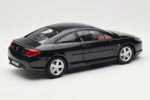 Peugeot 407 Coupé Negru Norev 1:18 184752 Metal - imaginea 3 din 8