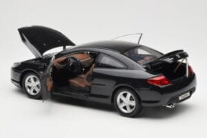 Peugeot 407 Coupé Negru Norev 1:18 184752 Metal - imaginea 5 din 8