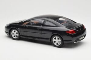 Peugeot 407 Coupé Negru Norev 1:18 184752 Metal - imaginea 7 din 8
