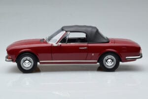Peugeot 504 Cabriolet Roșu Norev 1:18 184818 Metal - imaginea 4 din 8