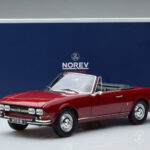 Peugeot 504 Cabriolet Roșu Norev 1:18 - image 8 of 8